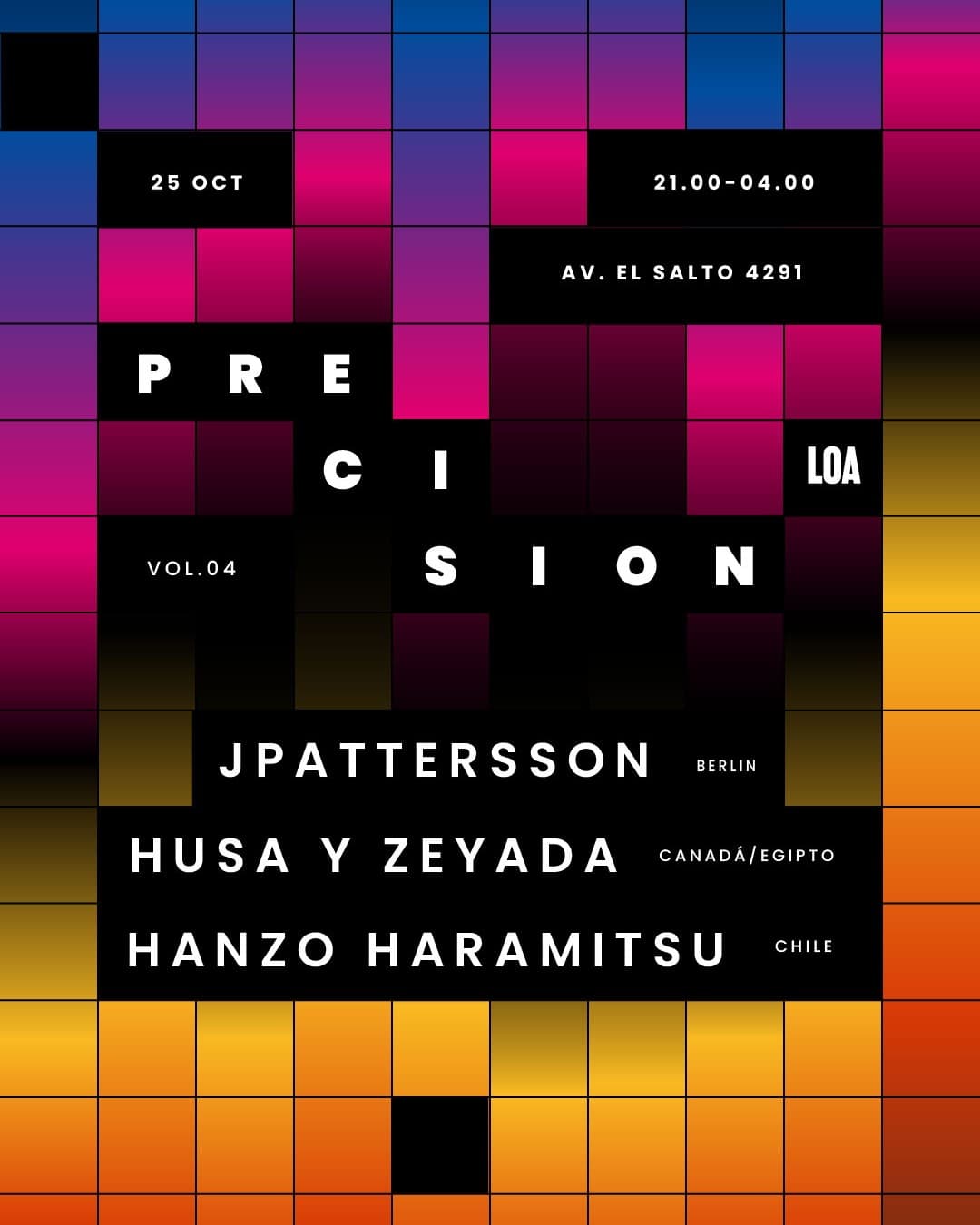 LOA Producciones - Portada de eventos